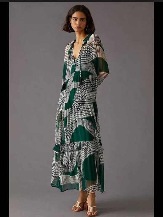 Anthropologie Dresses & Skirts - new ANTHROPOLOGIE the marias tiered maxi dress xl